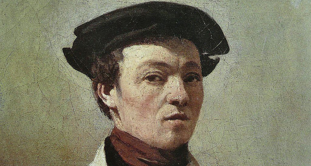 Camille Corot selfportrait around 1830