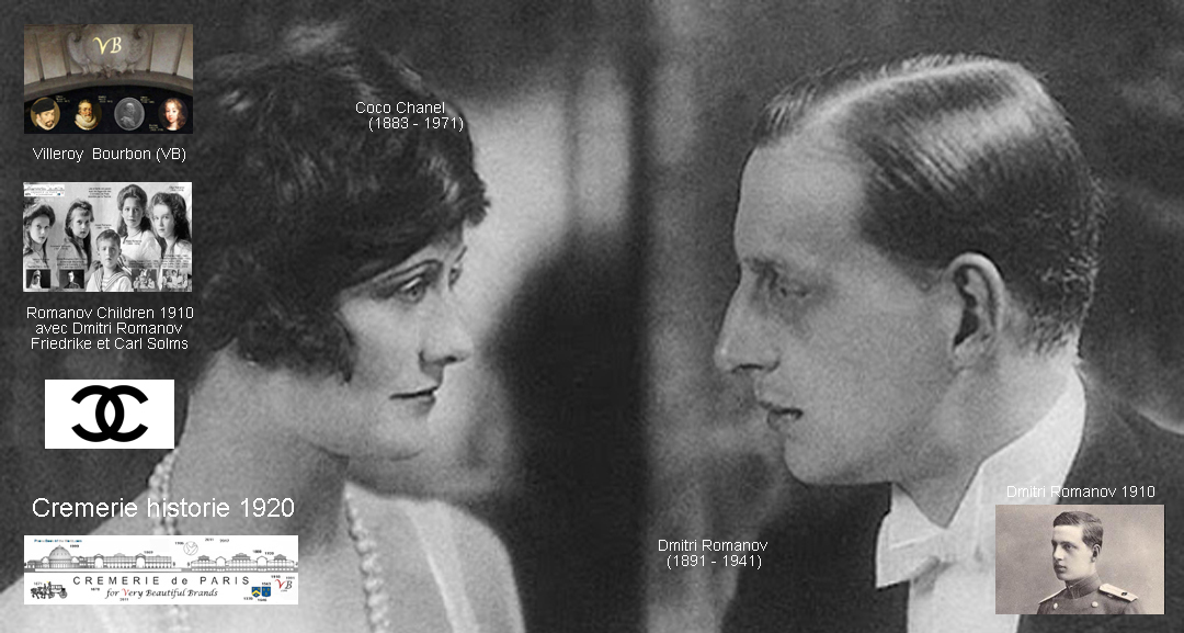Coco Chanel and Dmitri Romanov in 1921