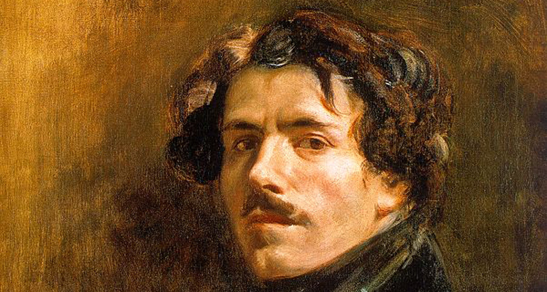 Eugene Delacroix by Eugene Delacroix in 1837, Musée du Louvre