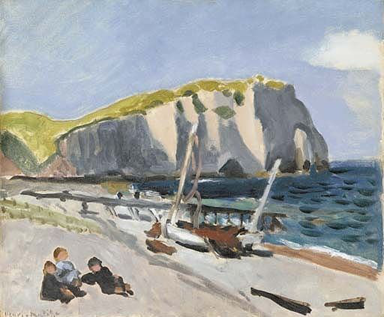 Etretat Falaise d'Aval by Henri Matisse