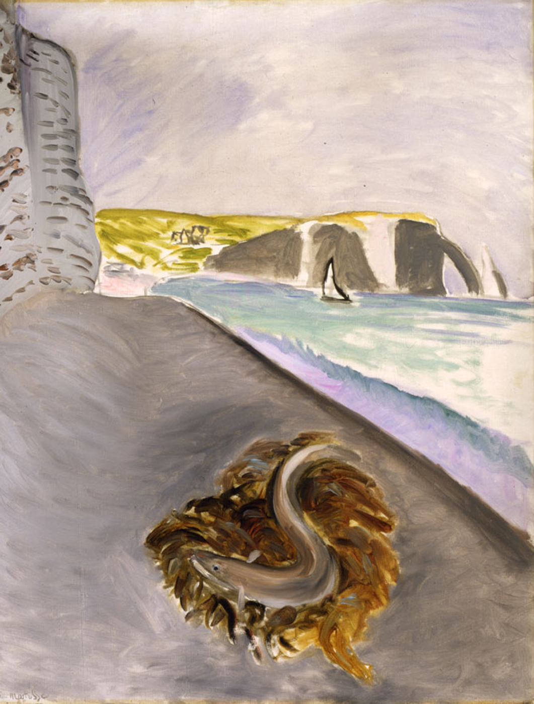 The Eel at Etretat by Henri Matisse, painted 1920, Columbus Museum of Art