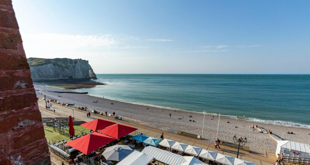view from Hotel Le Rayon Vert